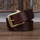 3.3CM 2023 Men's Genuine Leather Belt Luxury
